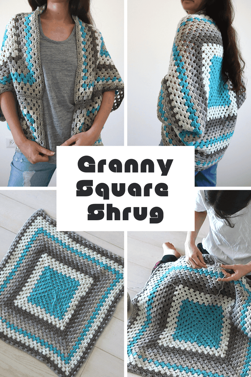 Granny Square Shrug