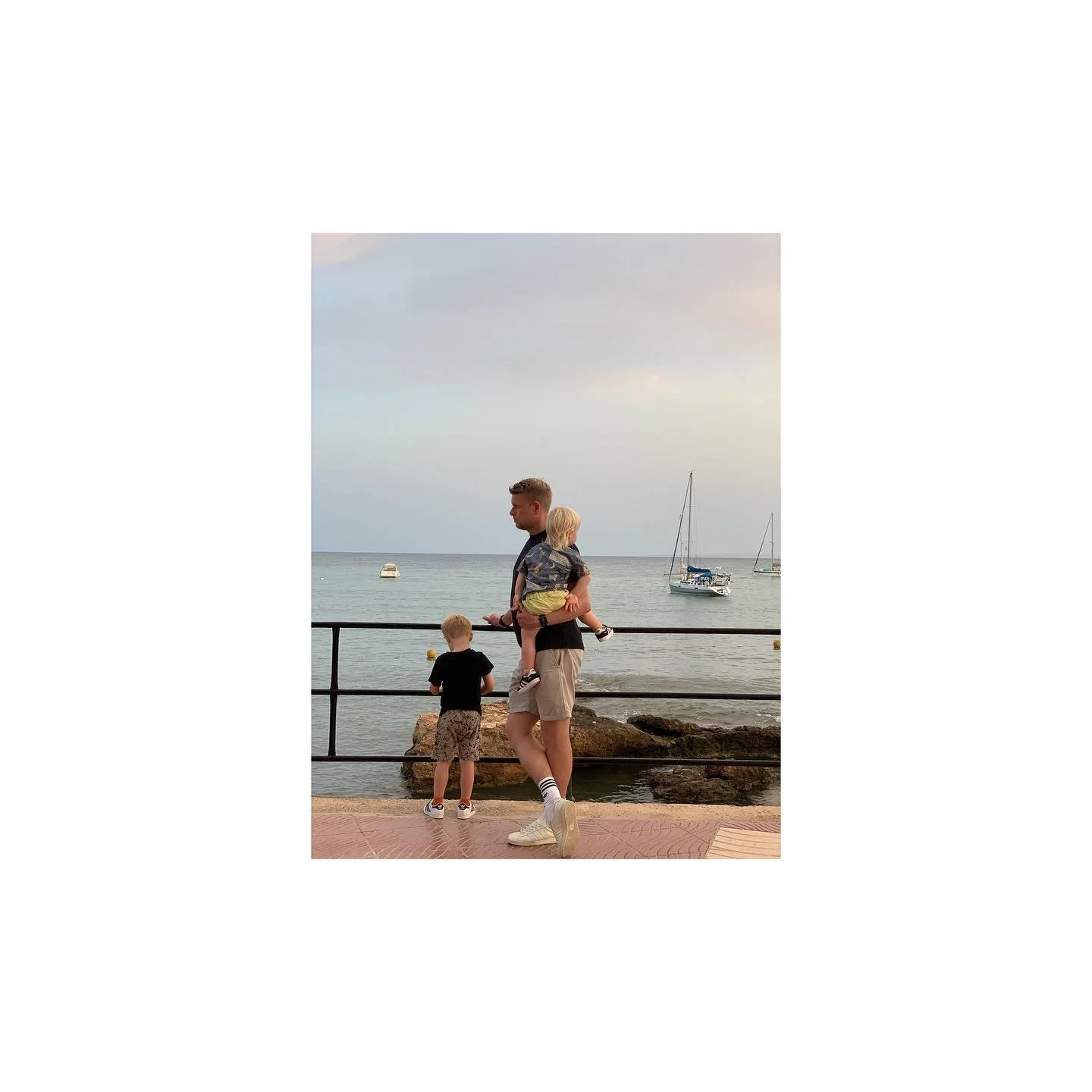 Final holiday snaps. Magical memories with the boys. ☀️