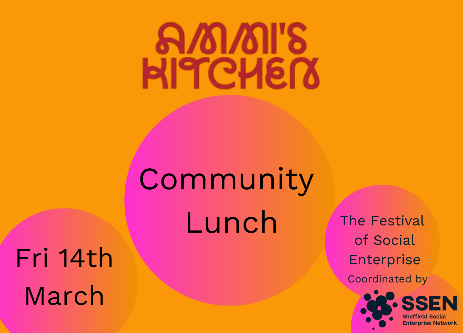 Ammi’s Kitchen Community Lunch
