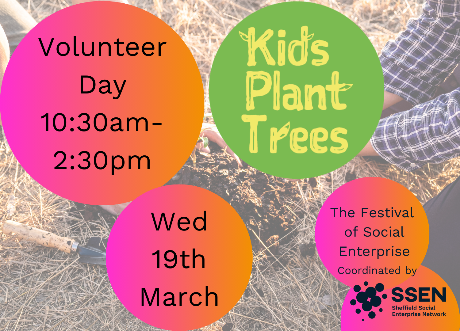 Kids Plant Trees - Volunteer day