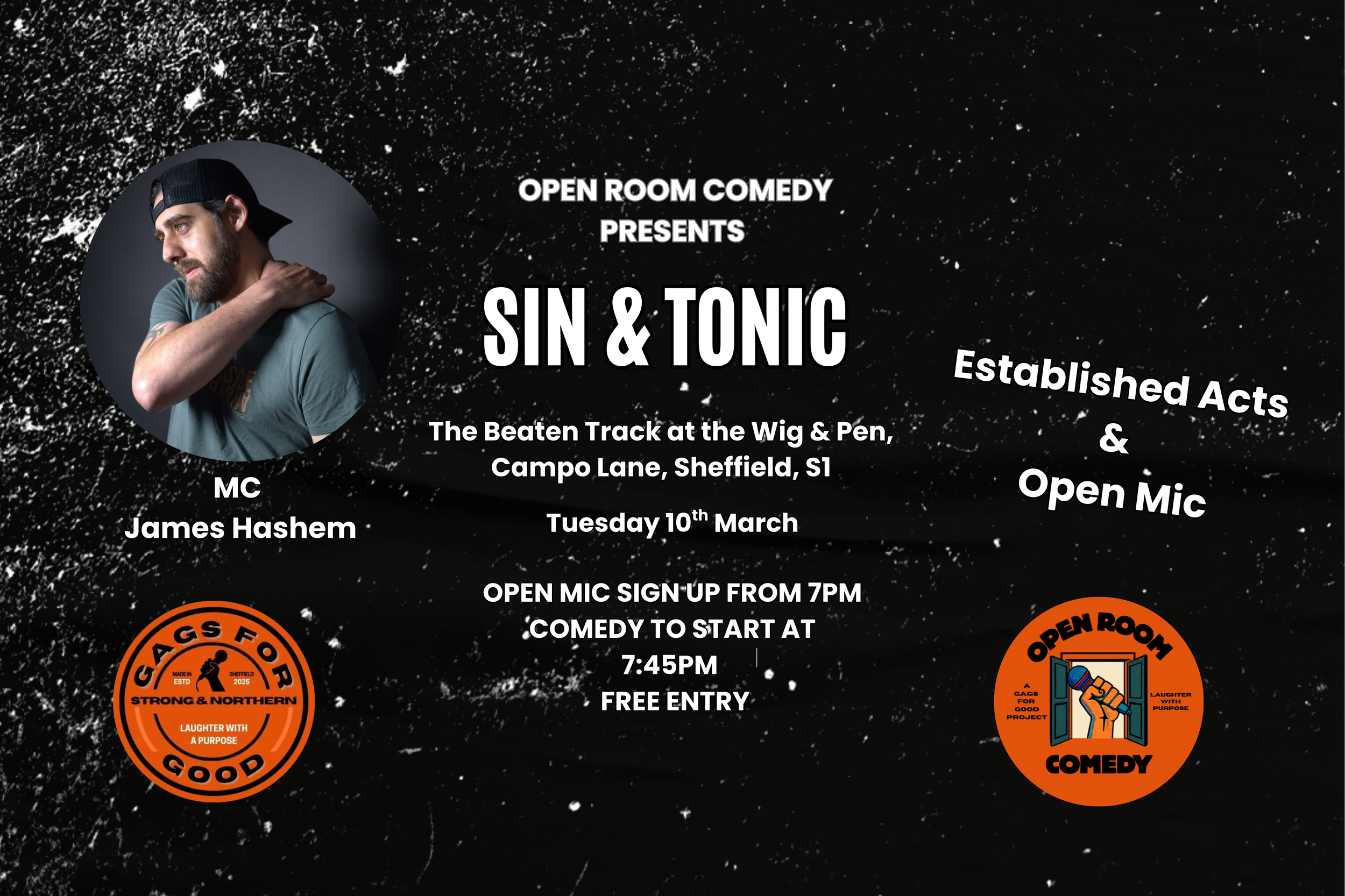 Sin &amp; Tonic Comedy Club