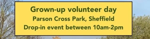 Grown-ups tree planting drop-in, Parson Cross Park, Sheffield