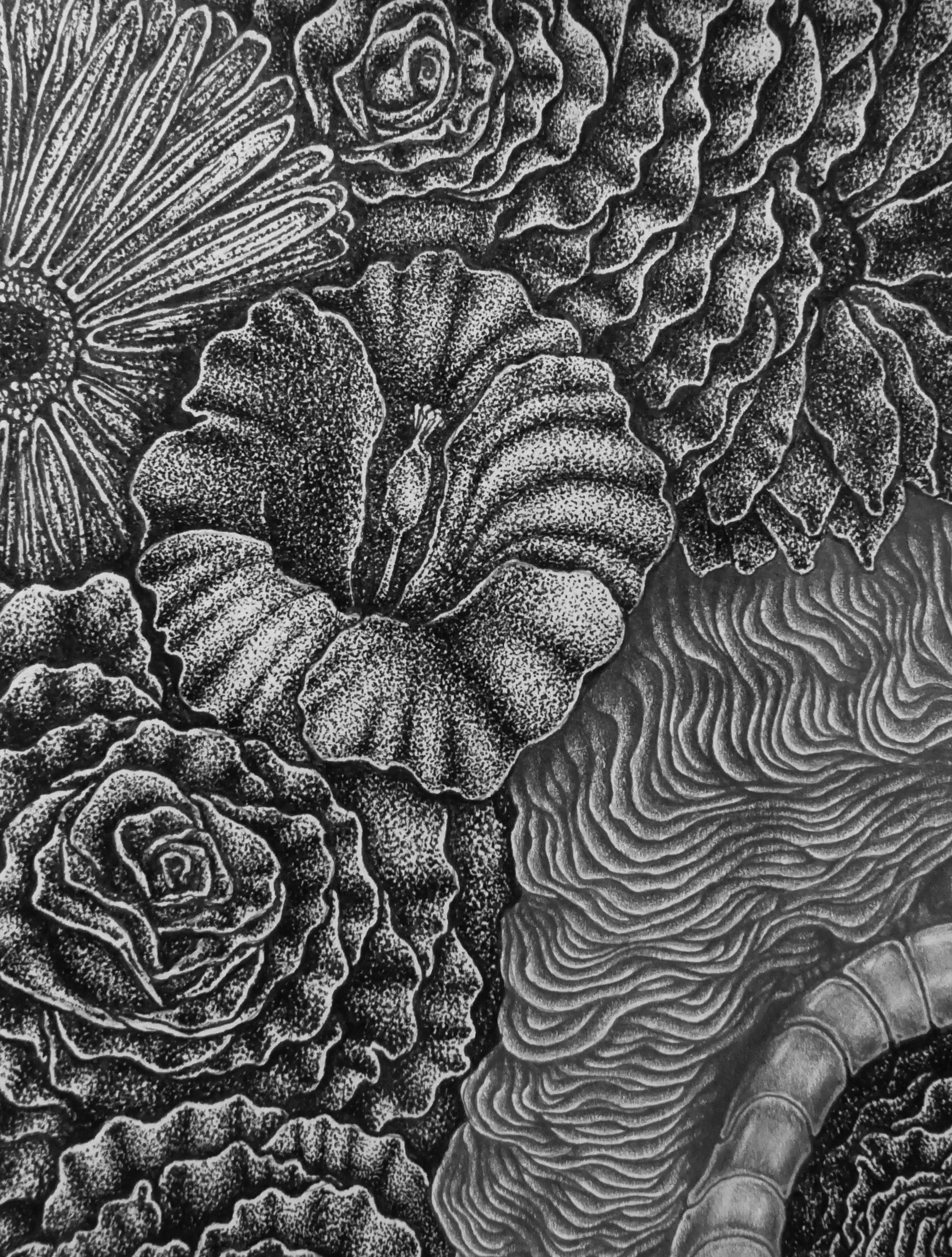 SELF LOVE gwendlyn bell surreal surrealism dark detailed art 3.JPG