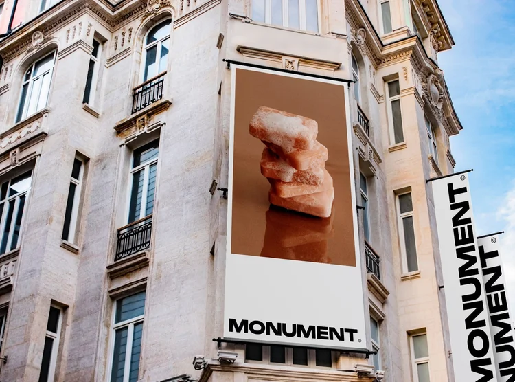 Monument brand identity project by Human