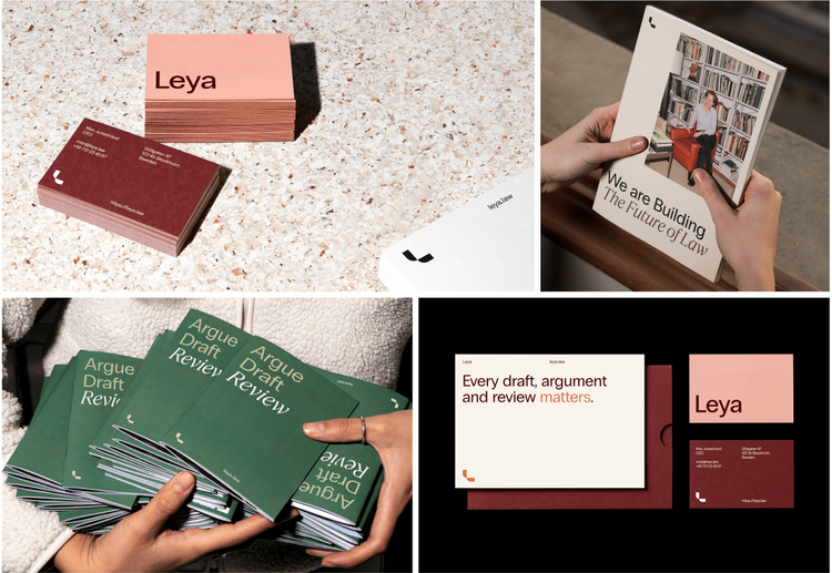 Leya brand evolution project by Human