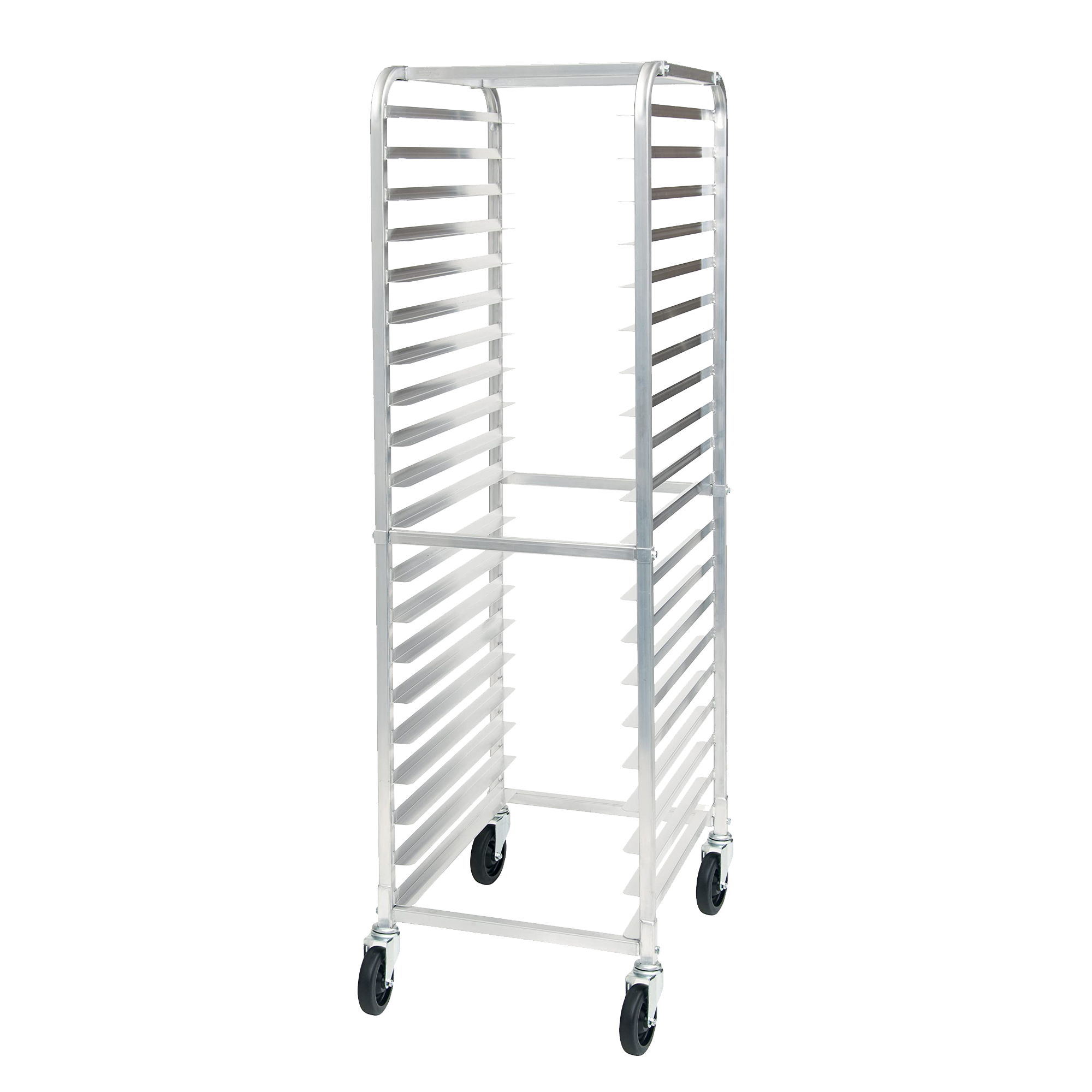 Winco 20 Tier Aluminum Rolling Sheet Pan Rack