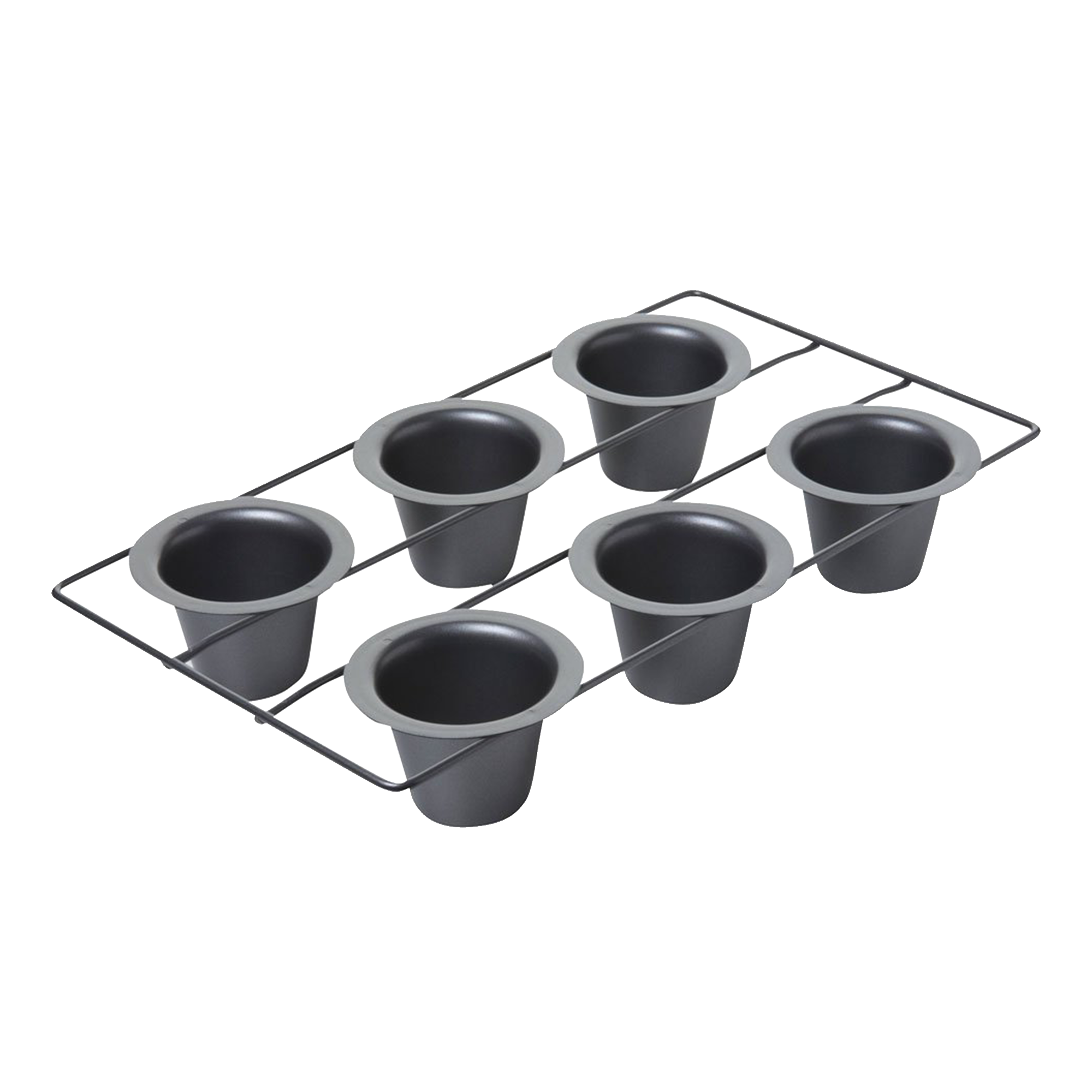 Chicago Metallic 6 Cavity Popover Pan
