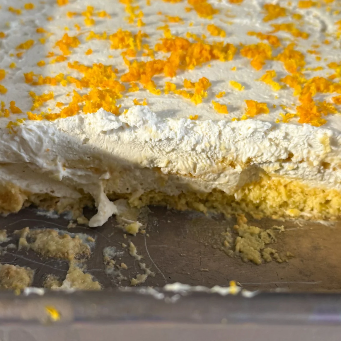 Creamsicle Tiramisu