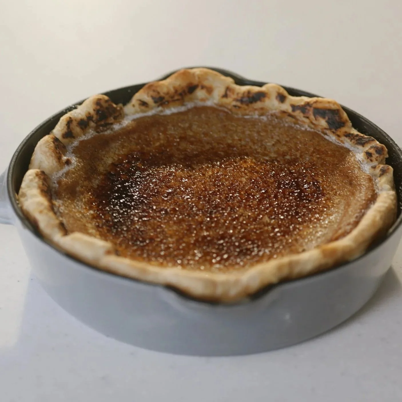 Pumpkin Brûlée Pie