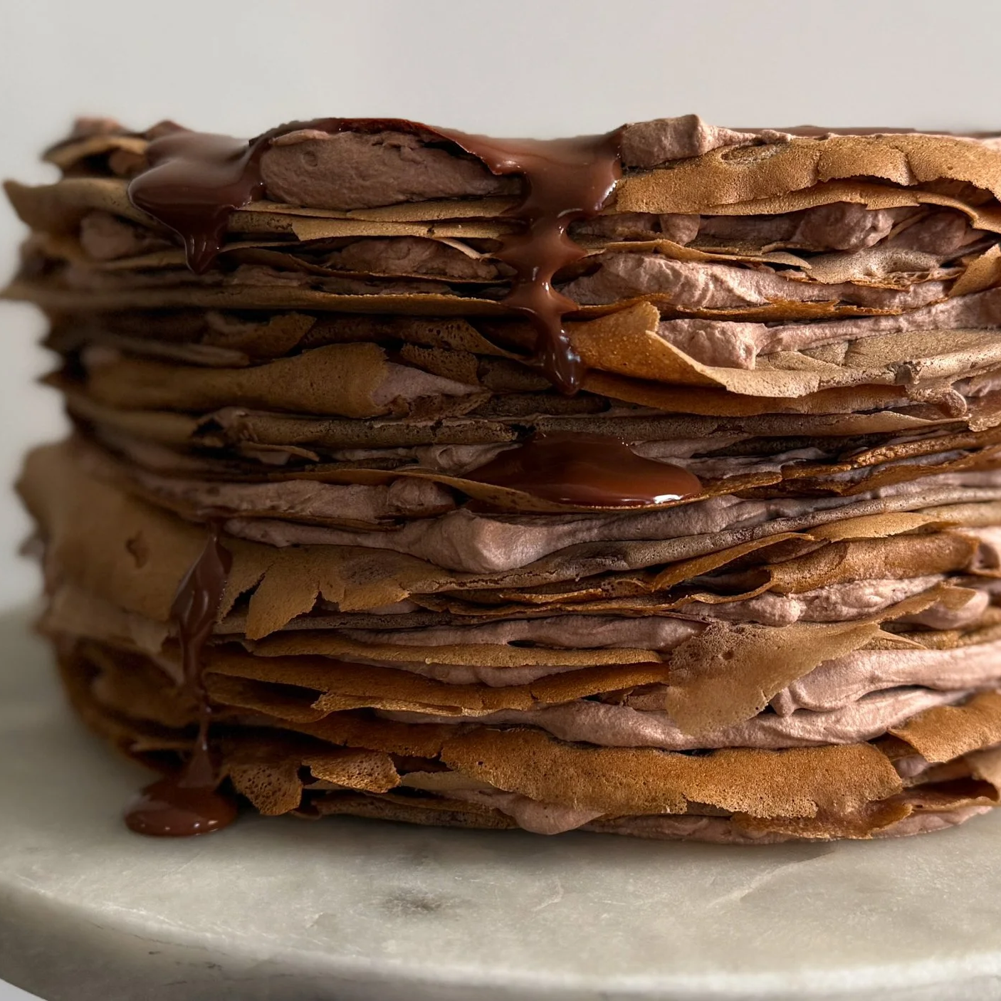 Chocolate Crepe Cake