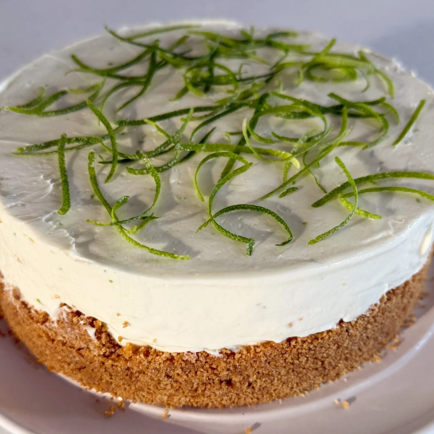 No-Bake Key Lime Cheesecake