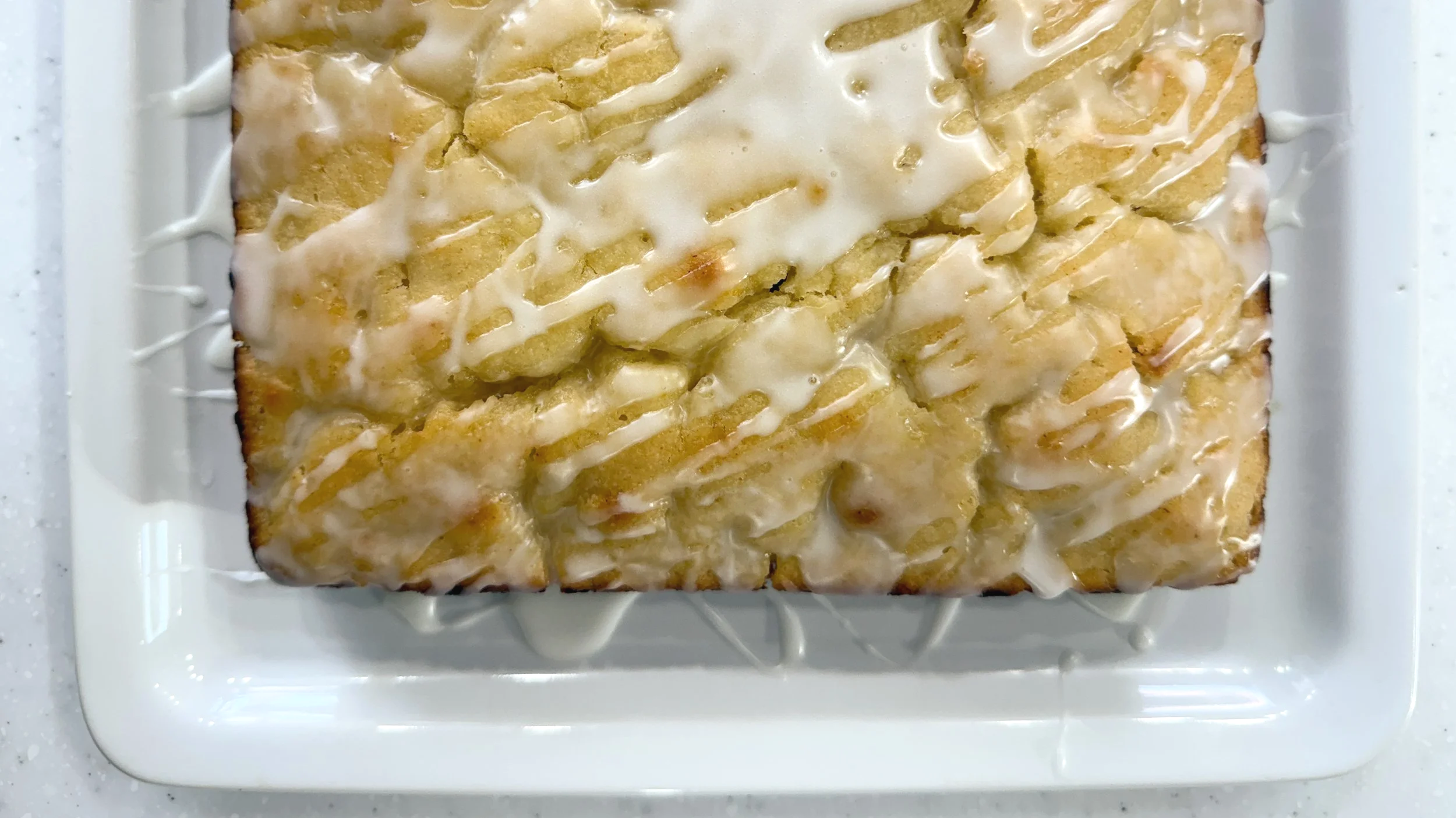 Iced Lemon Focaccia