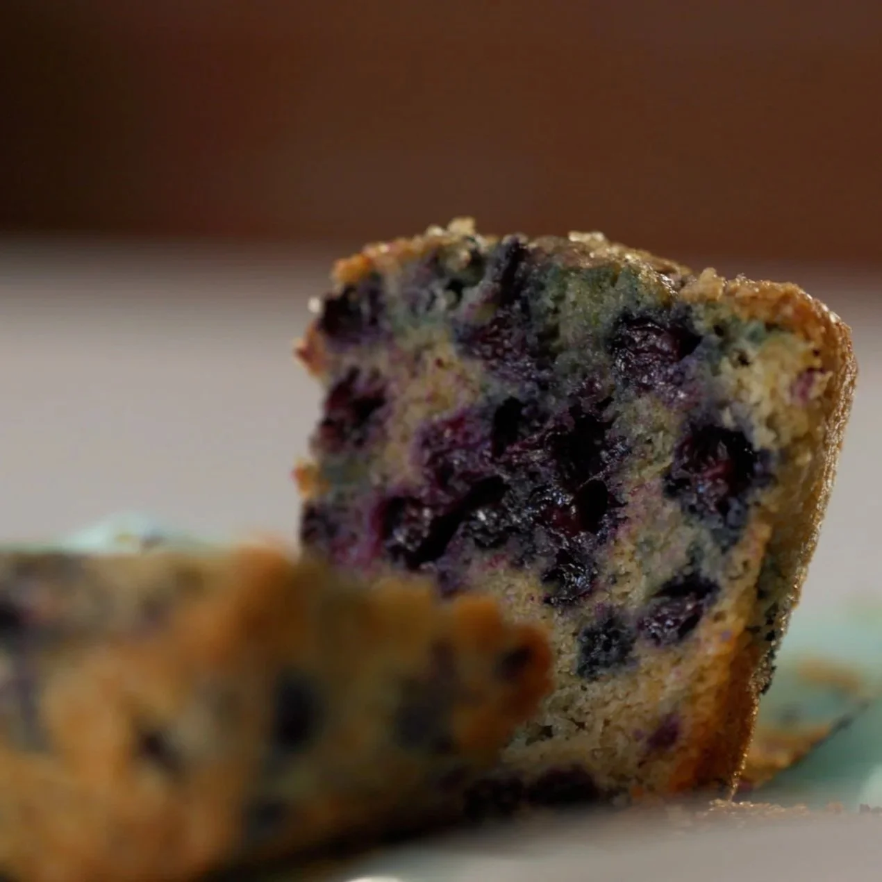 Small Batch Blueberry Muffins