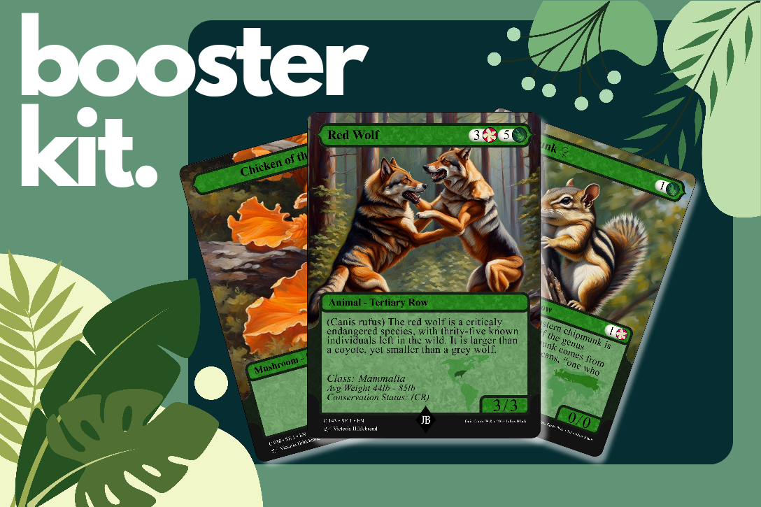 Gaia Cards Booster Pack (15 Random Cards)