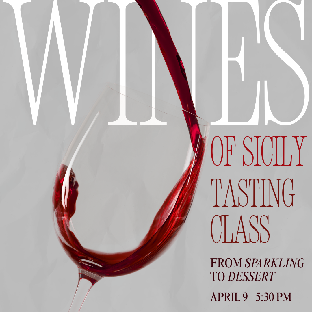 Wines of Sicily Tasting Class