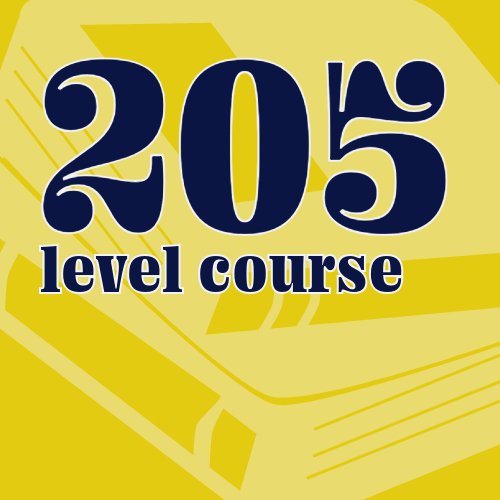 205 level courses