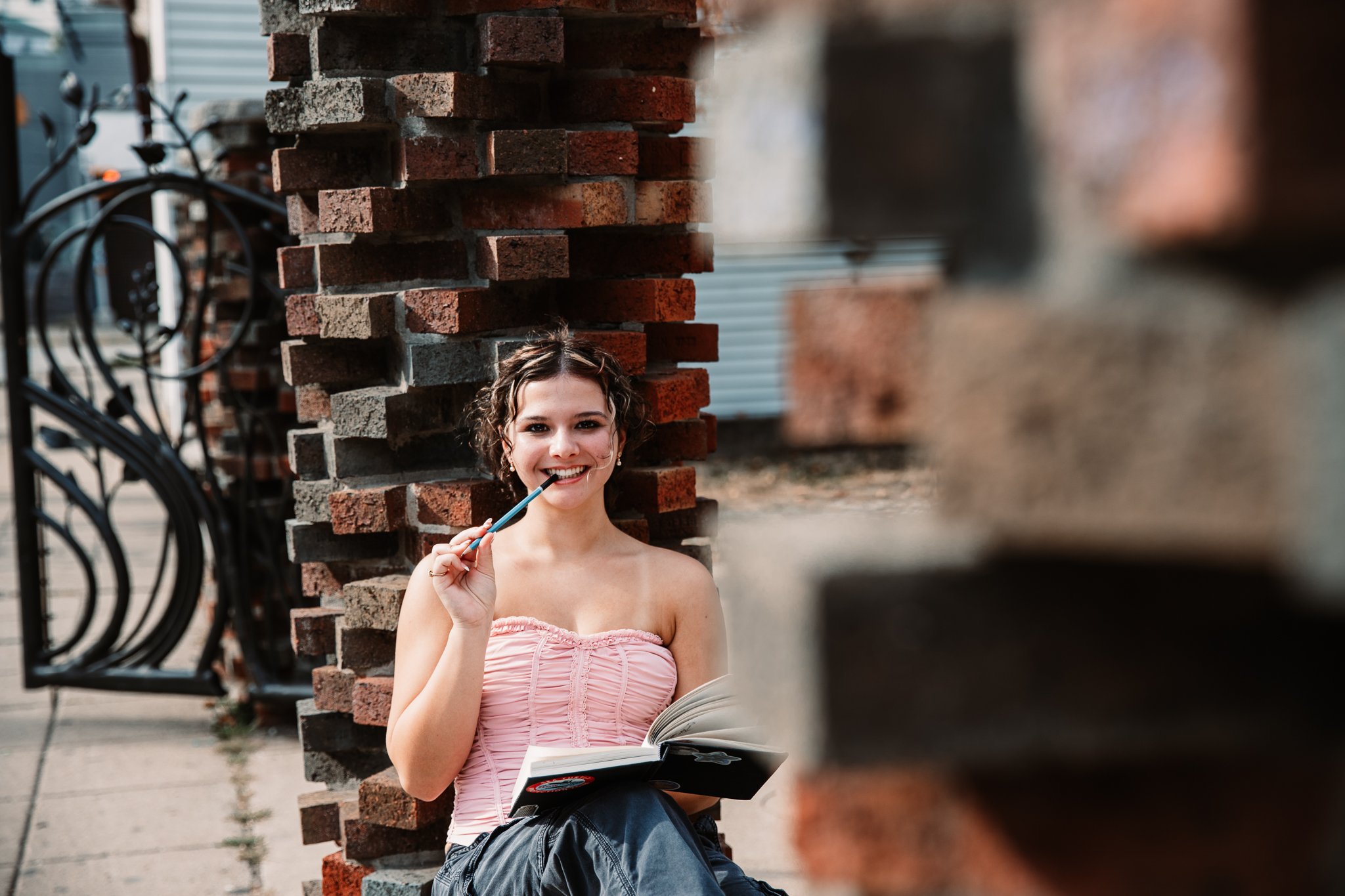 Urban senior photos in Millvale PA