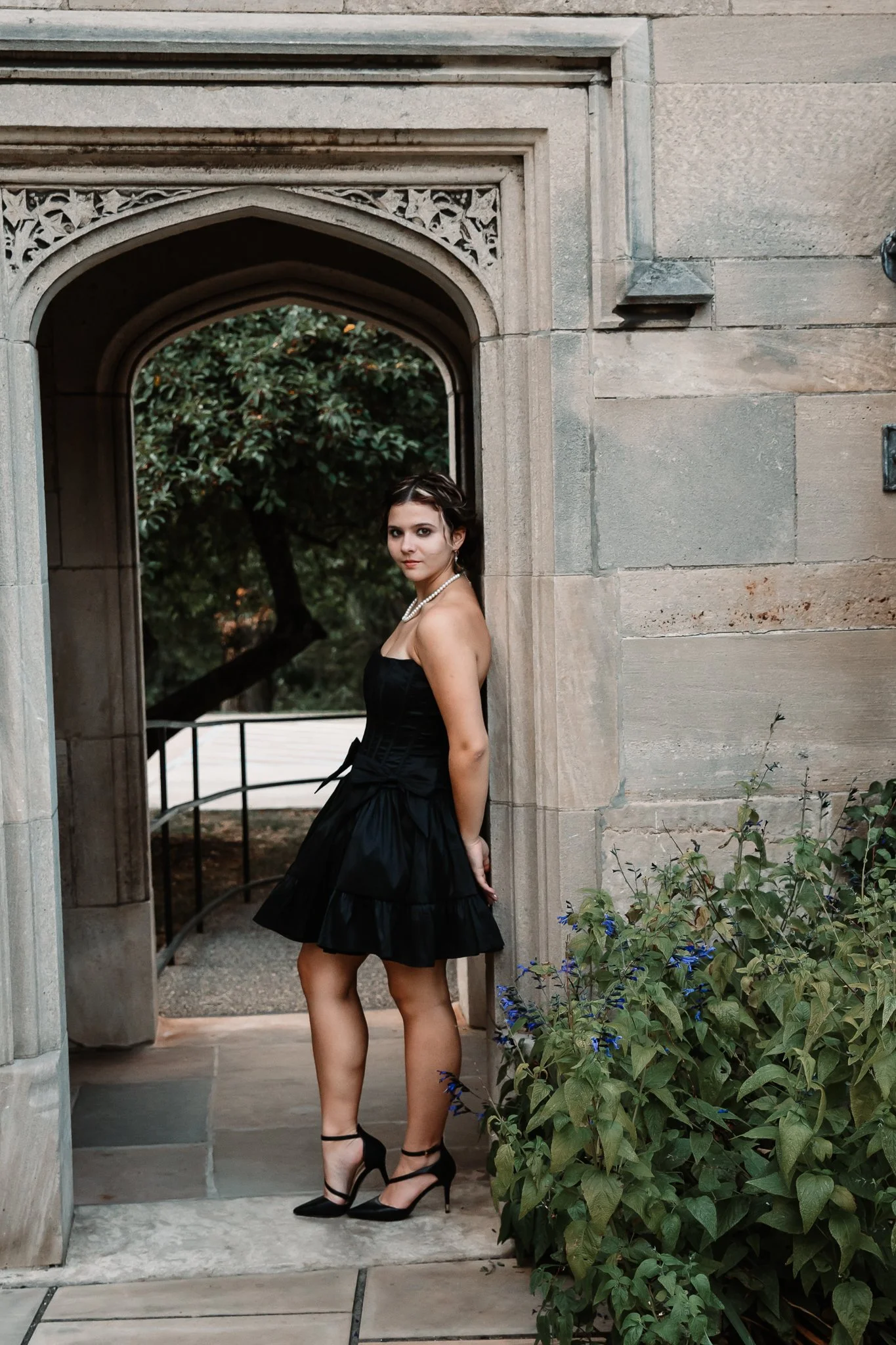 Creative high school senior portraits at Hartwood Acres