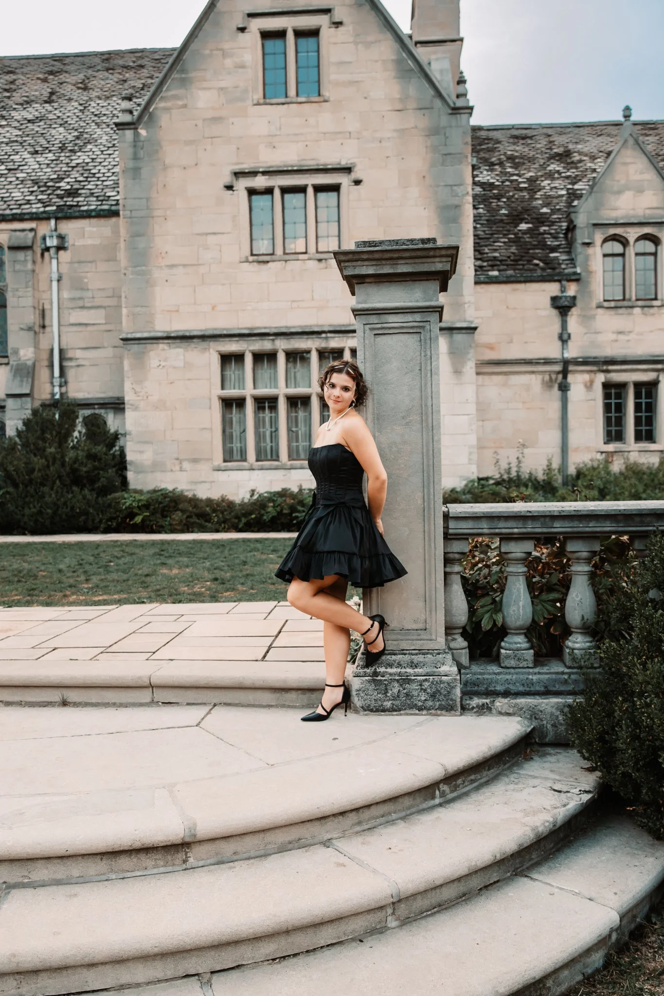 Creative senior session in Hartwood Acres