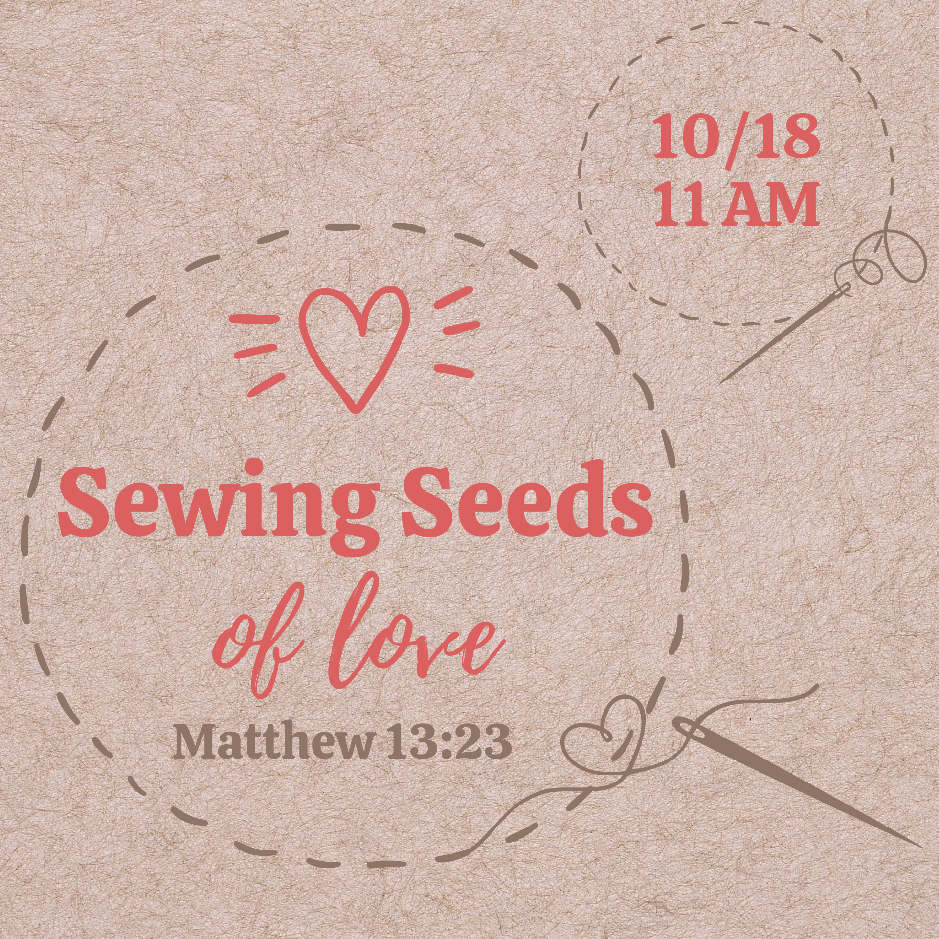 Sewing Seeds of Love