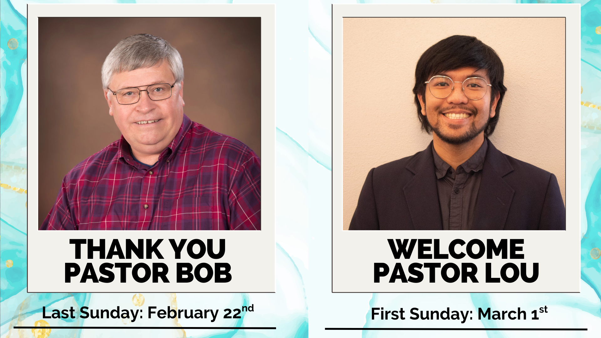 Honoring a Faithful Shepherd &amp; Welcoming a New One