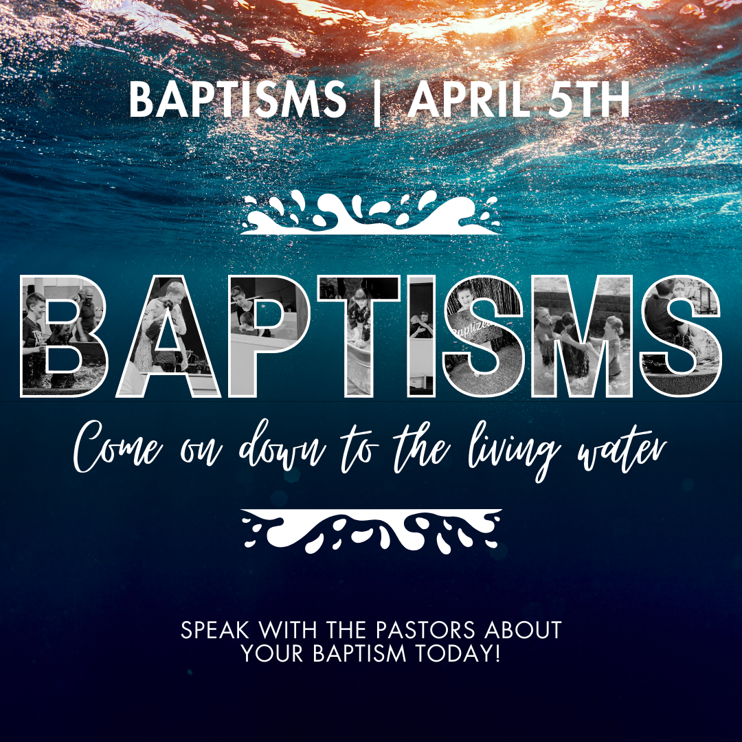 Baptisms!