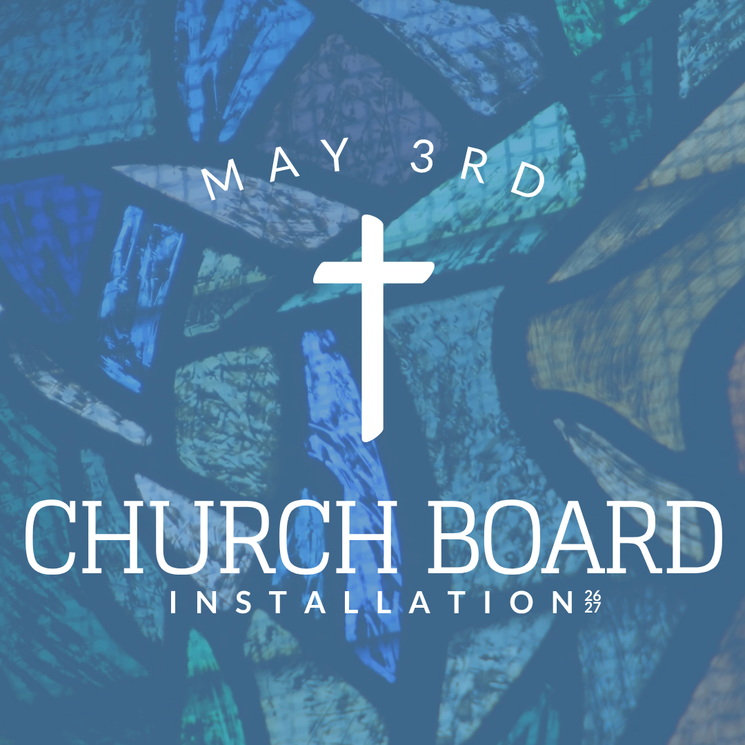 Church Board Installation