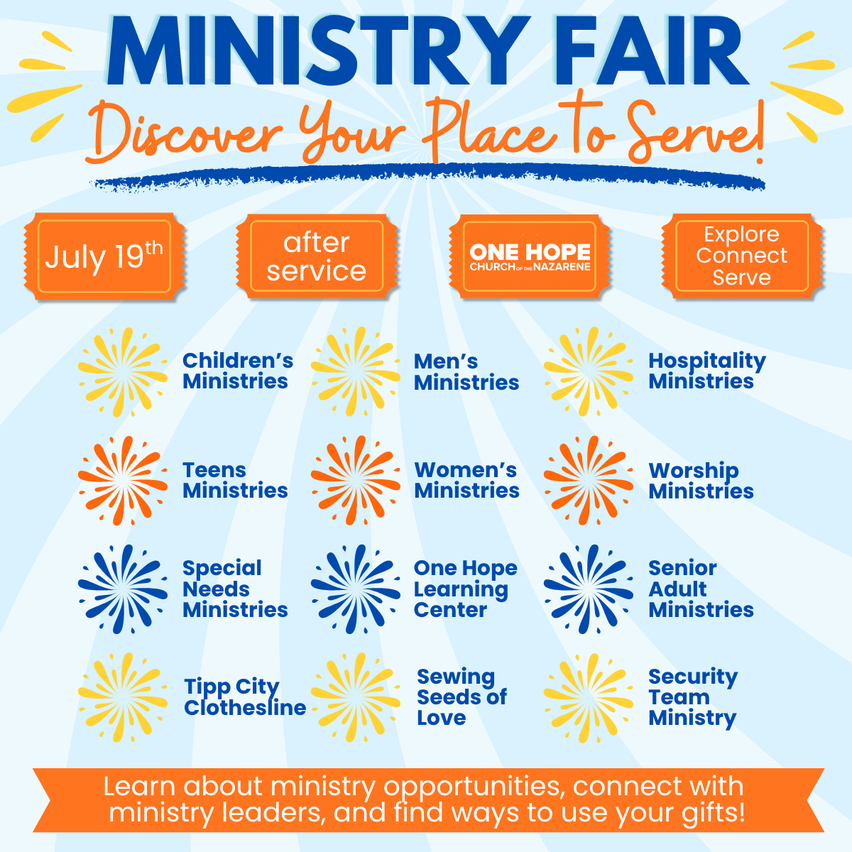 Ministry Fair