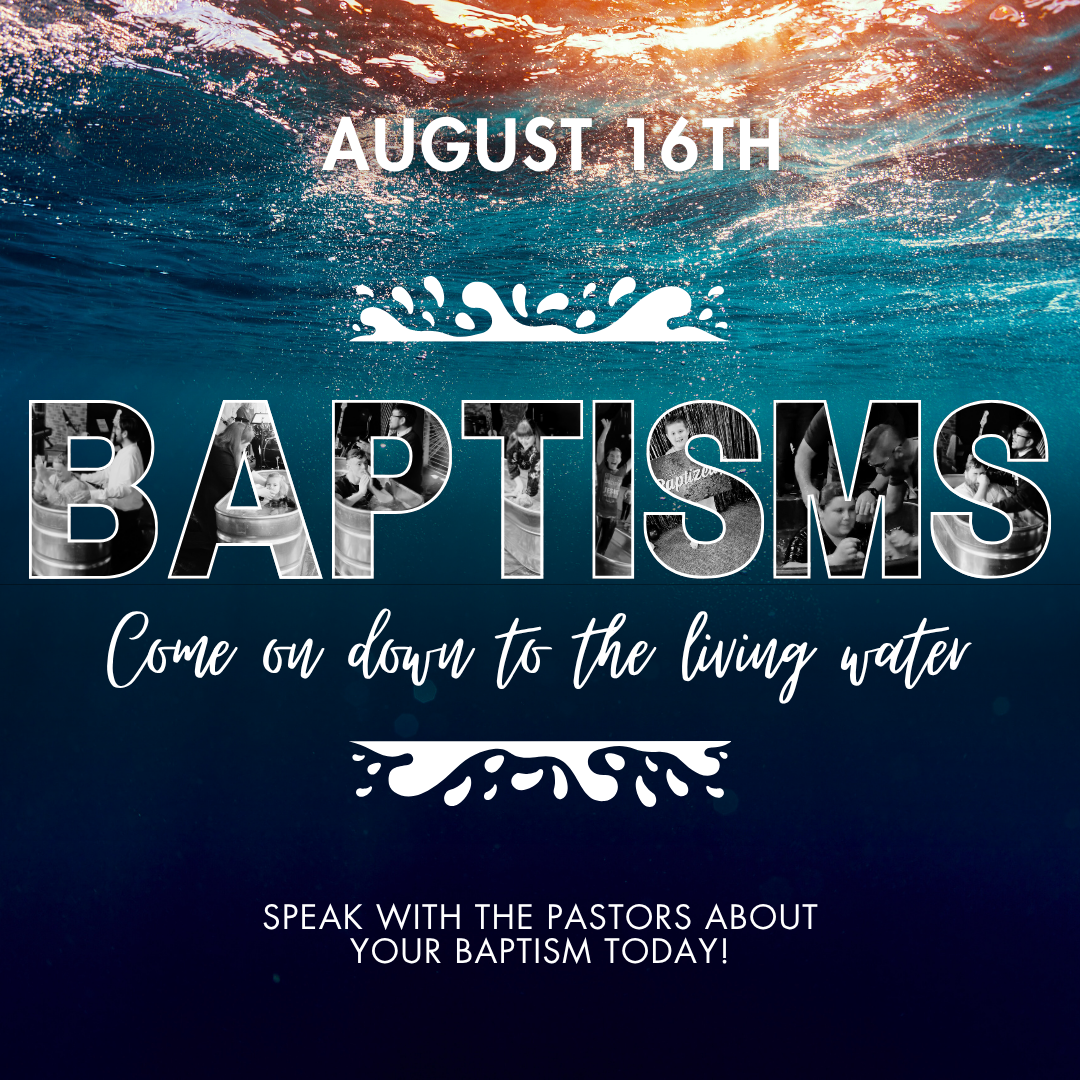 Baptisms Sunday