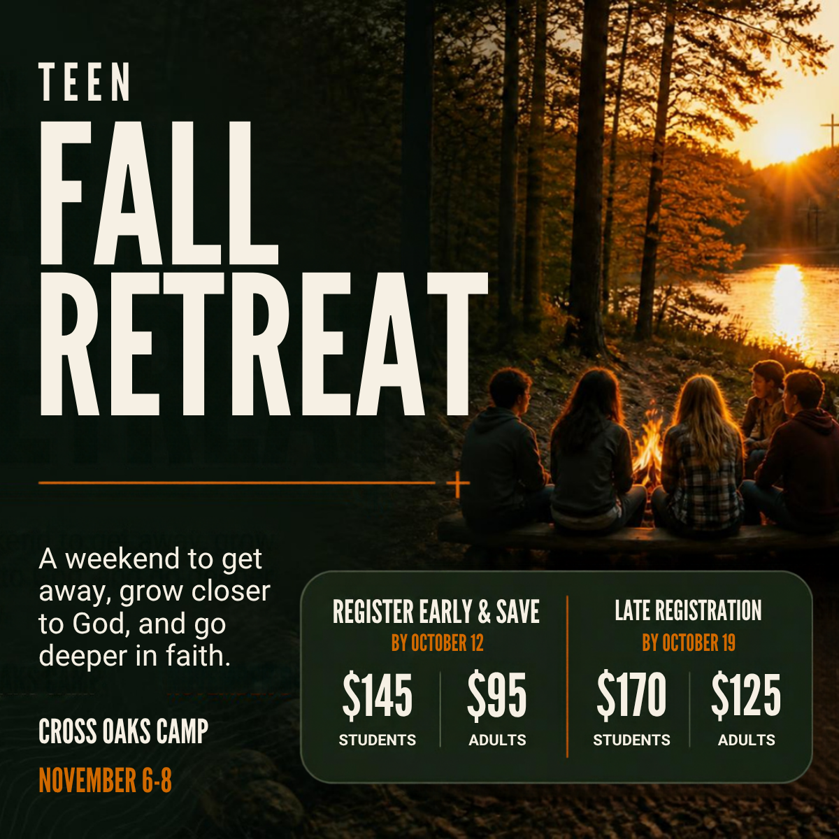 Teen Fall Retreat