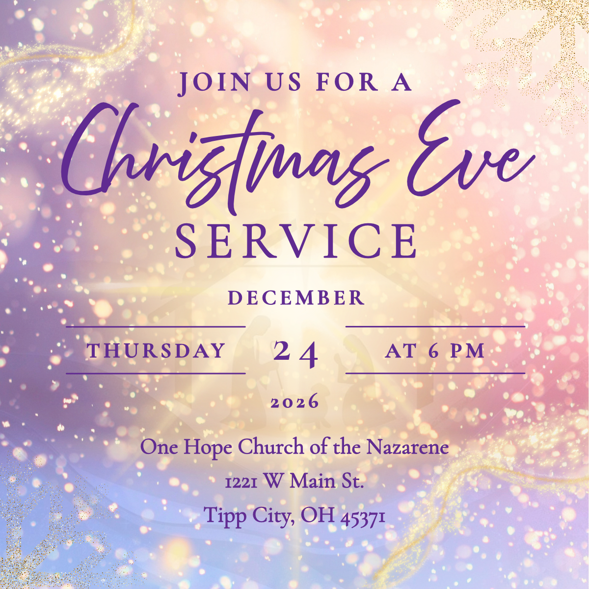 Christmas Eve Service at One Hope