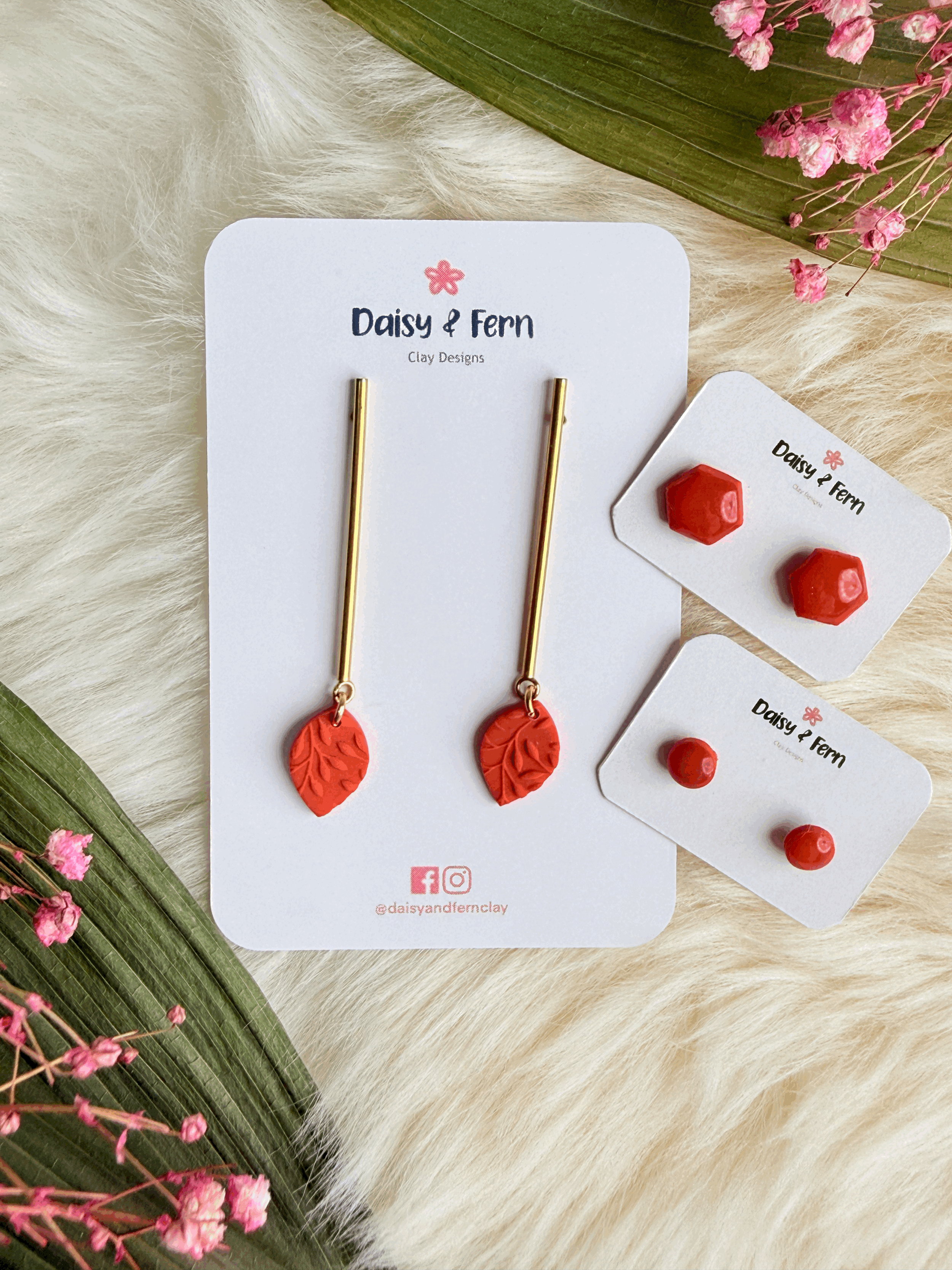 Honeycomb Orange Leaf Drop Bar