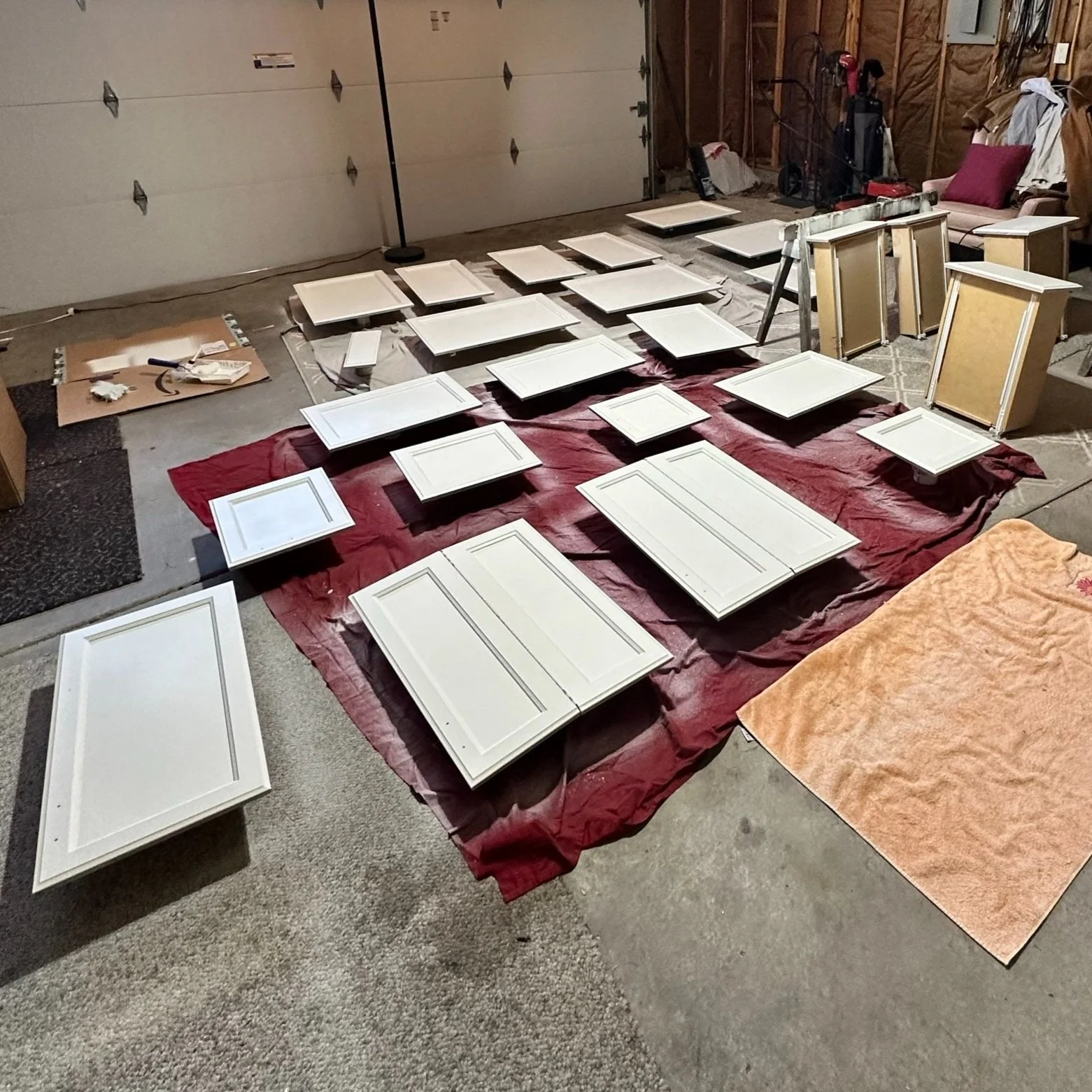 painting kitchen cabinet doors