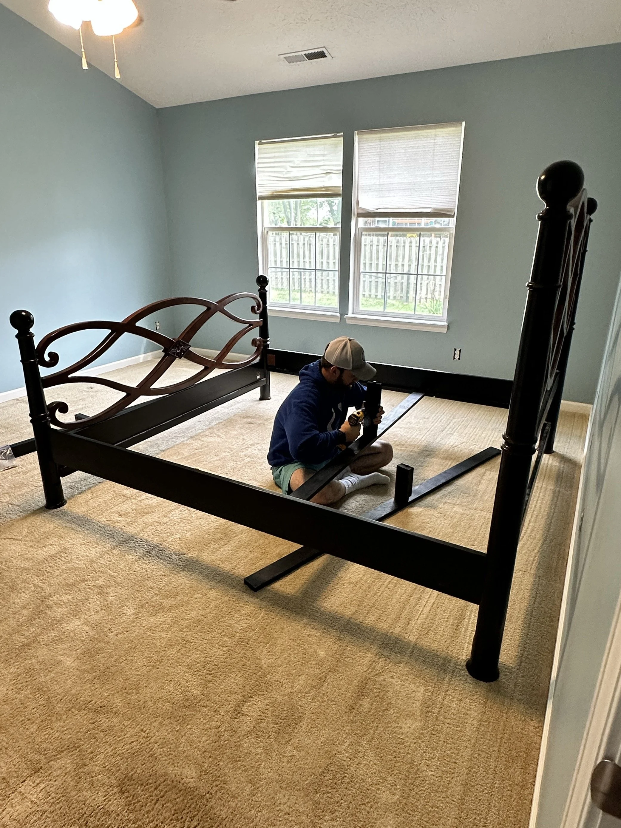 bed frame furniture assembly