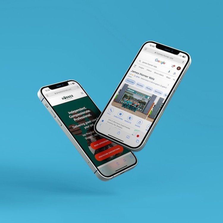 Paid ads mock up for Horner Vets