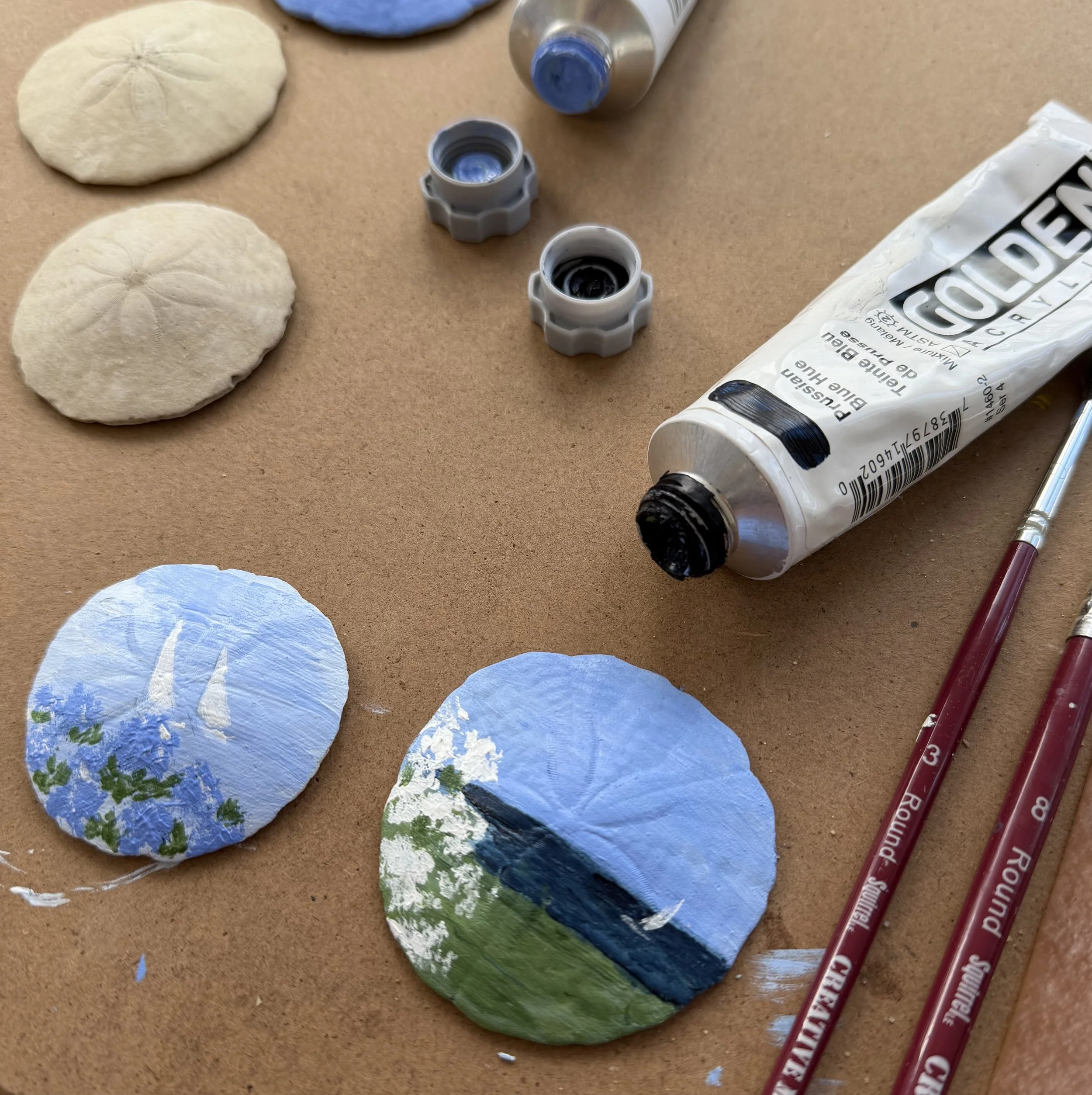 Hand Painted Sand Dollar