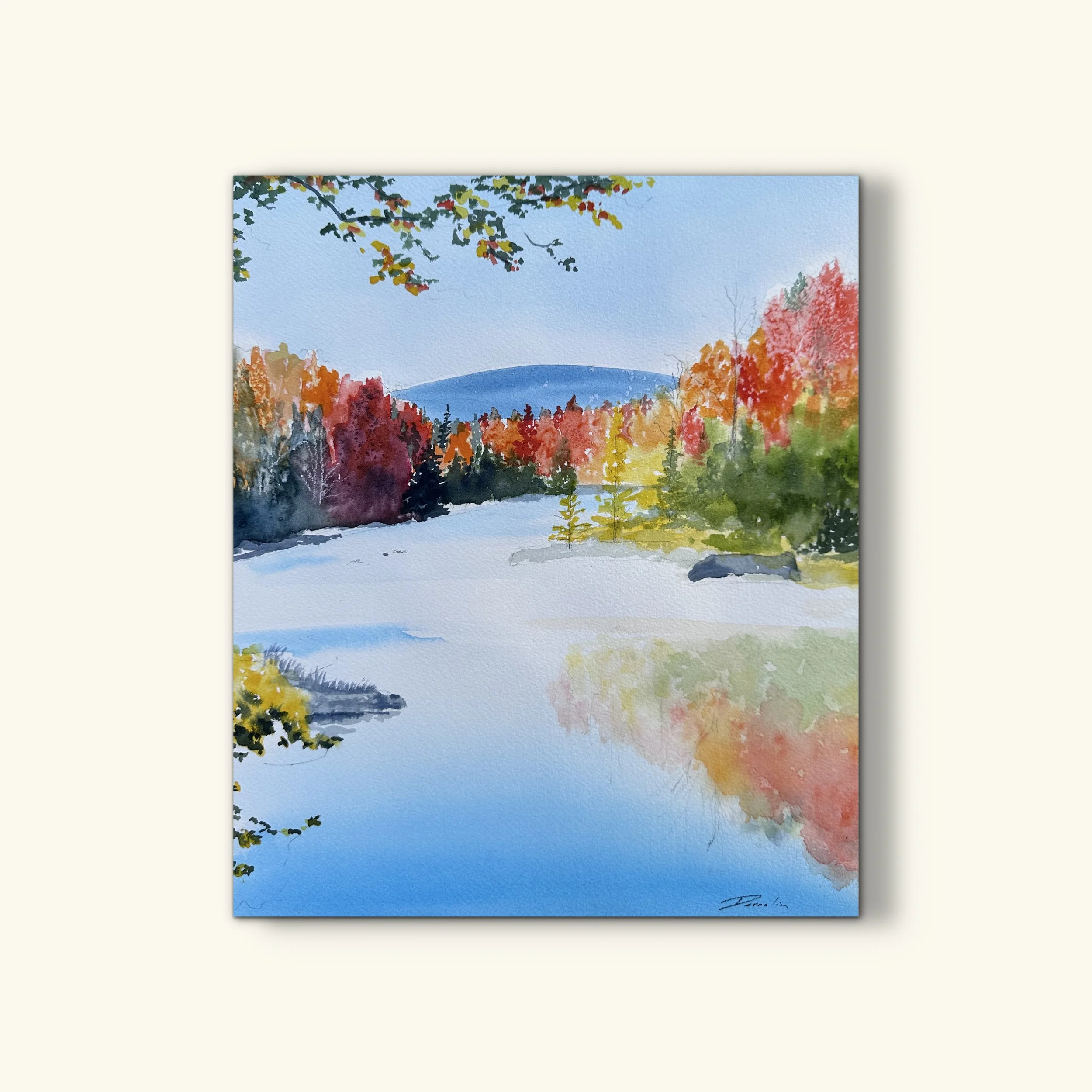 Acadia Maine Watercolor