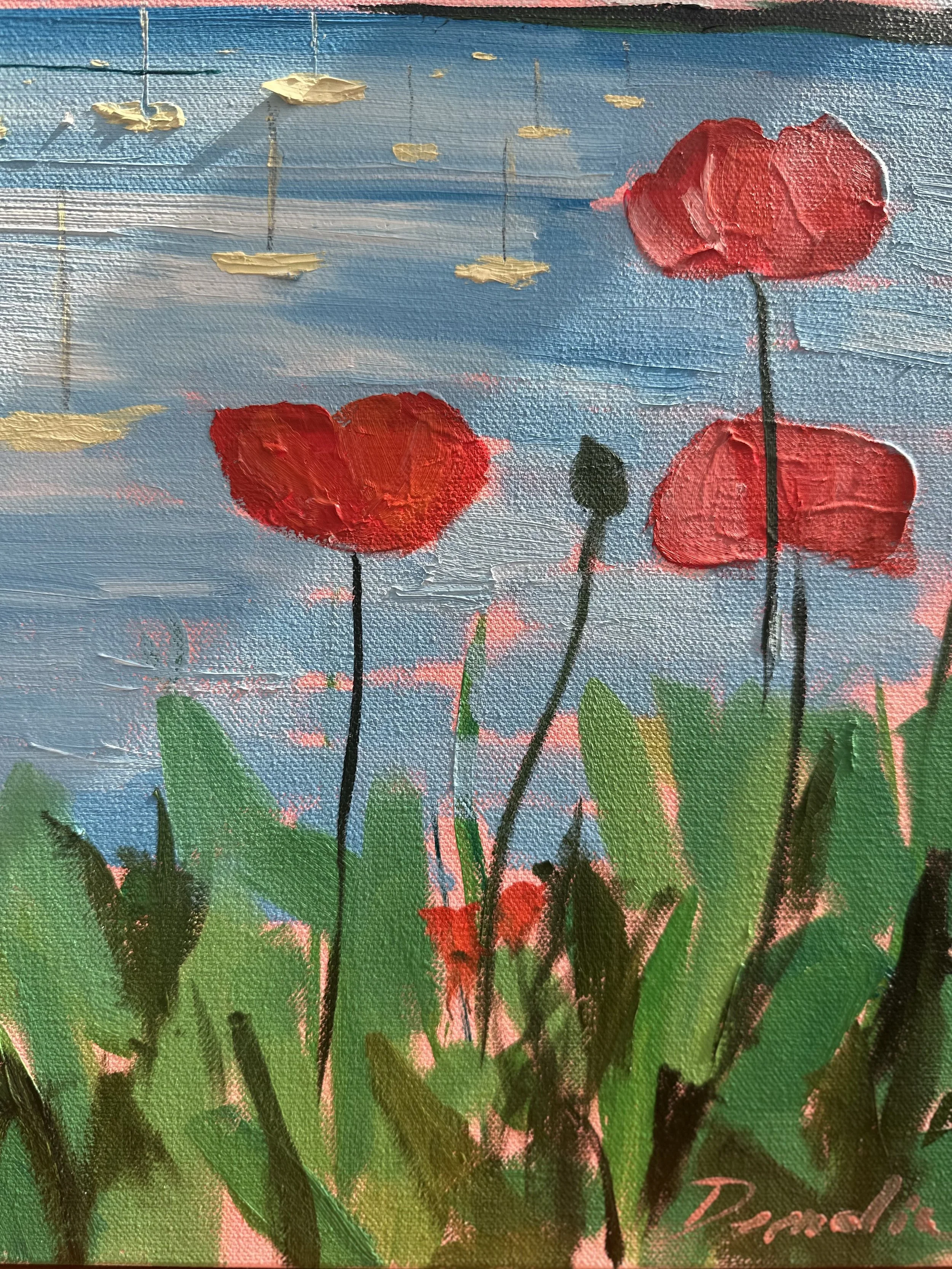 Poppies Oil Painting for sale .jpg
