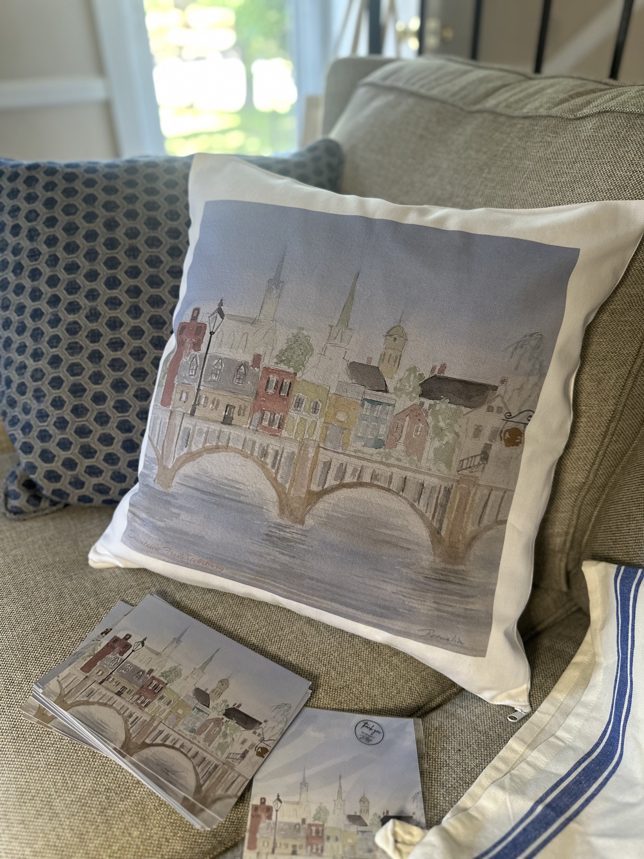 Fredericksburg Virginia Designer Throw Pillow Cover.jpg