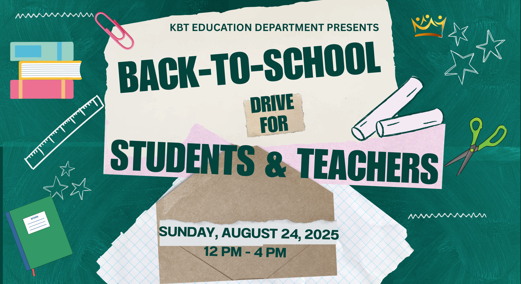KBT Back To School Drive