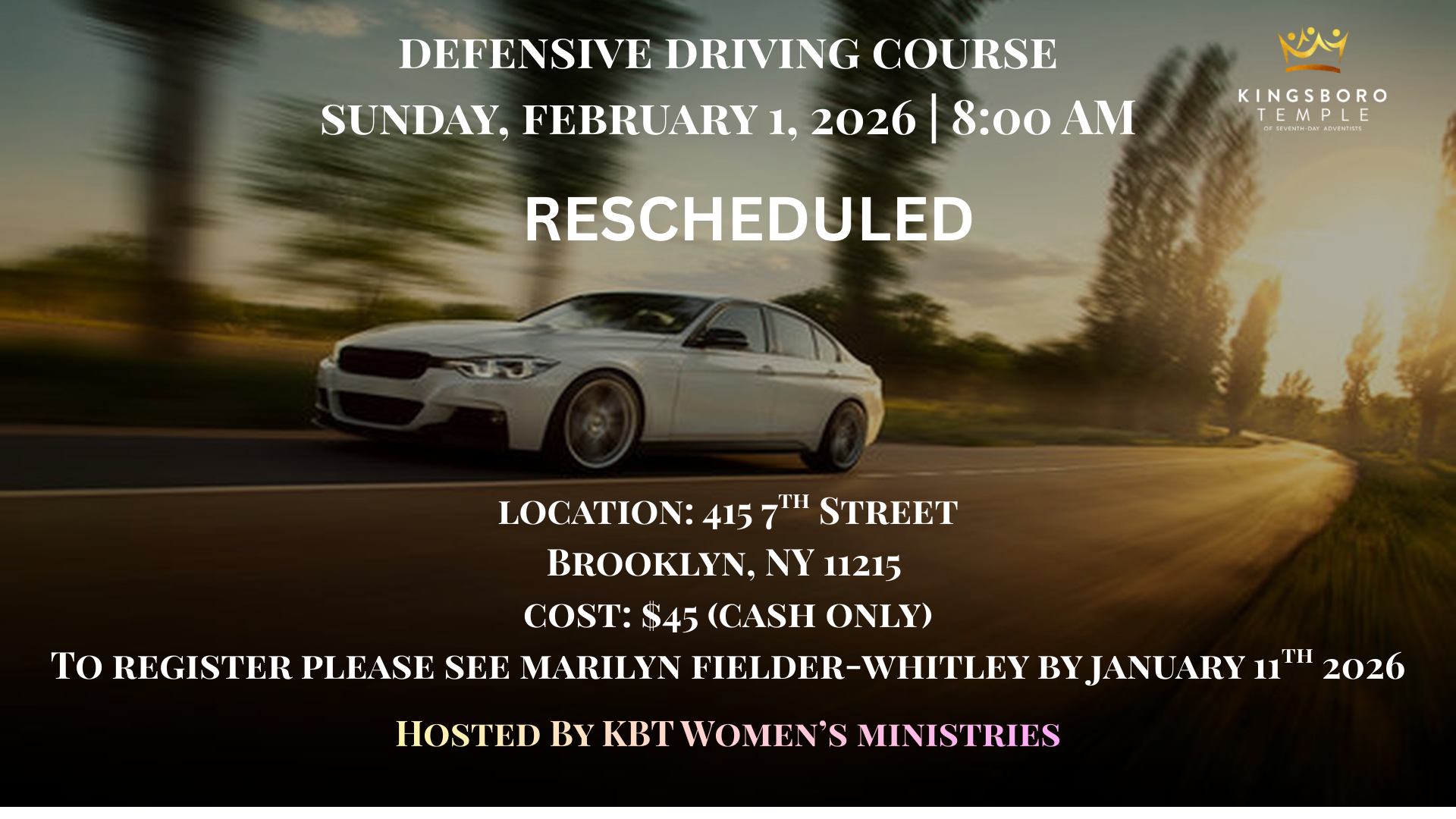 Defensive Driving Course