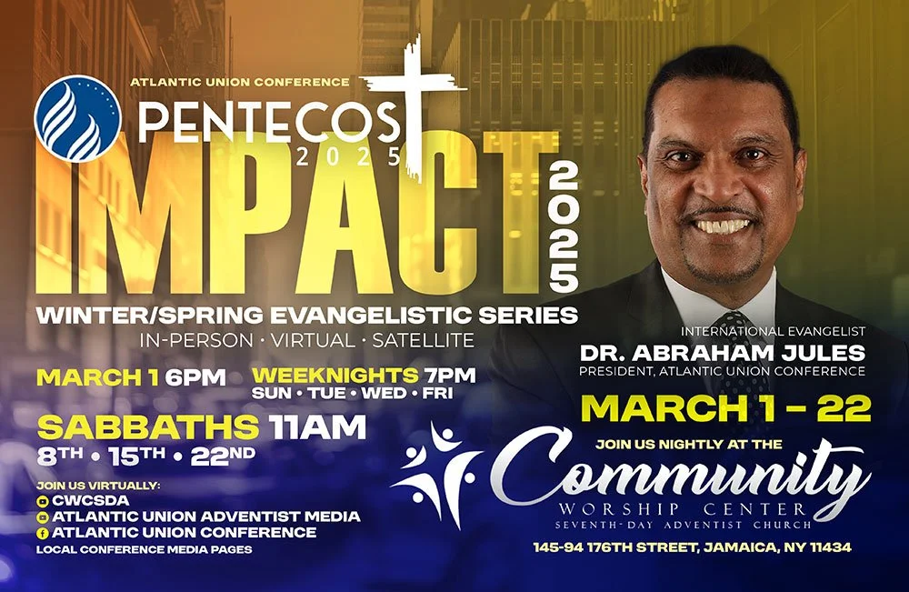 Pentecost IMPACT 2025 โ Kingsboro Temple SDA Church Pentecost IMPACT 2025 โ Kingsboro Temple SDA Church