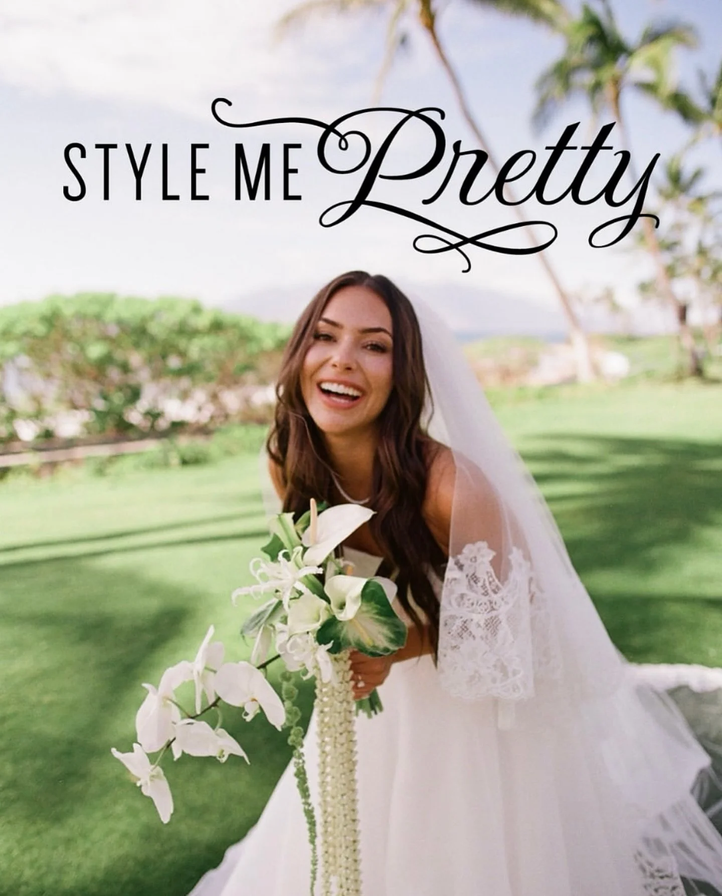 OKAY STUNNER!!!! @stylemepretty chose the most gorgeous bride for this feature!!! 😍🫶🏼💕

When you&rsquo;re choosing your hair and makeup duo on your wedding day make sure you choose a team that matches your vision and aesthetic!! @hannahslobodskiy