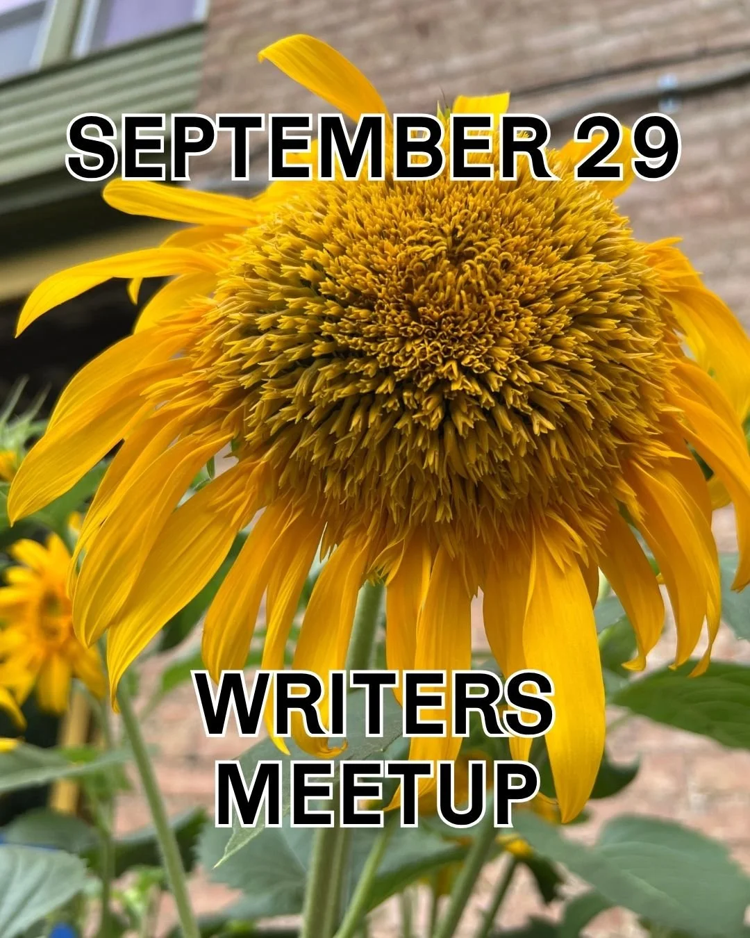 Tuesday, September 29th, Writers Meetup