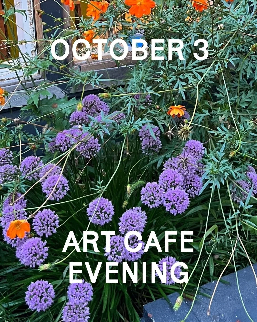 Friday, October 3rd, Art Cafe Evening
