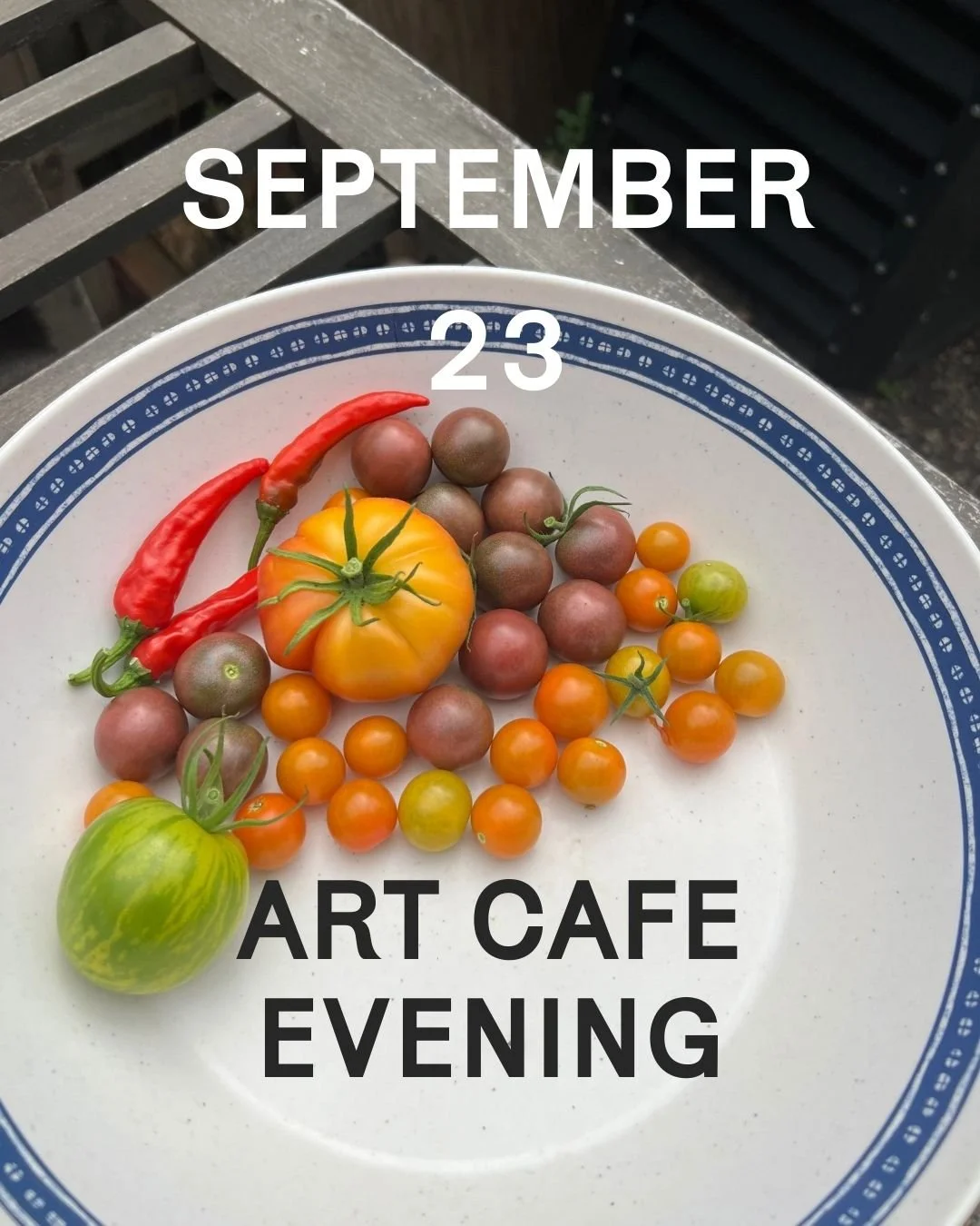 Tuesday, September 23rd, Art Cafe Evening