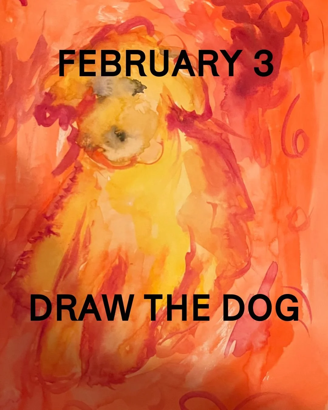 Tuesday, February 3rd, Draw the Dog