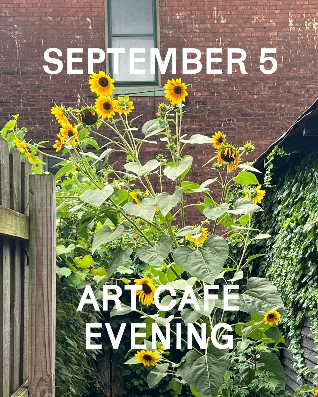 Friday, September 5th, Art Cafe Evening