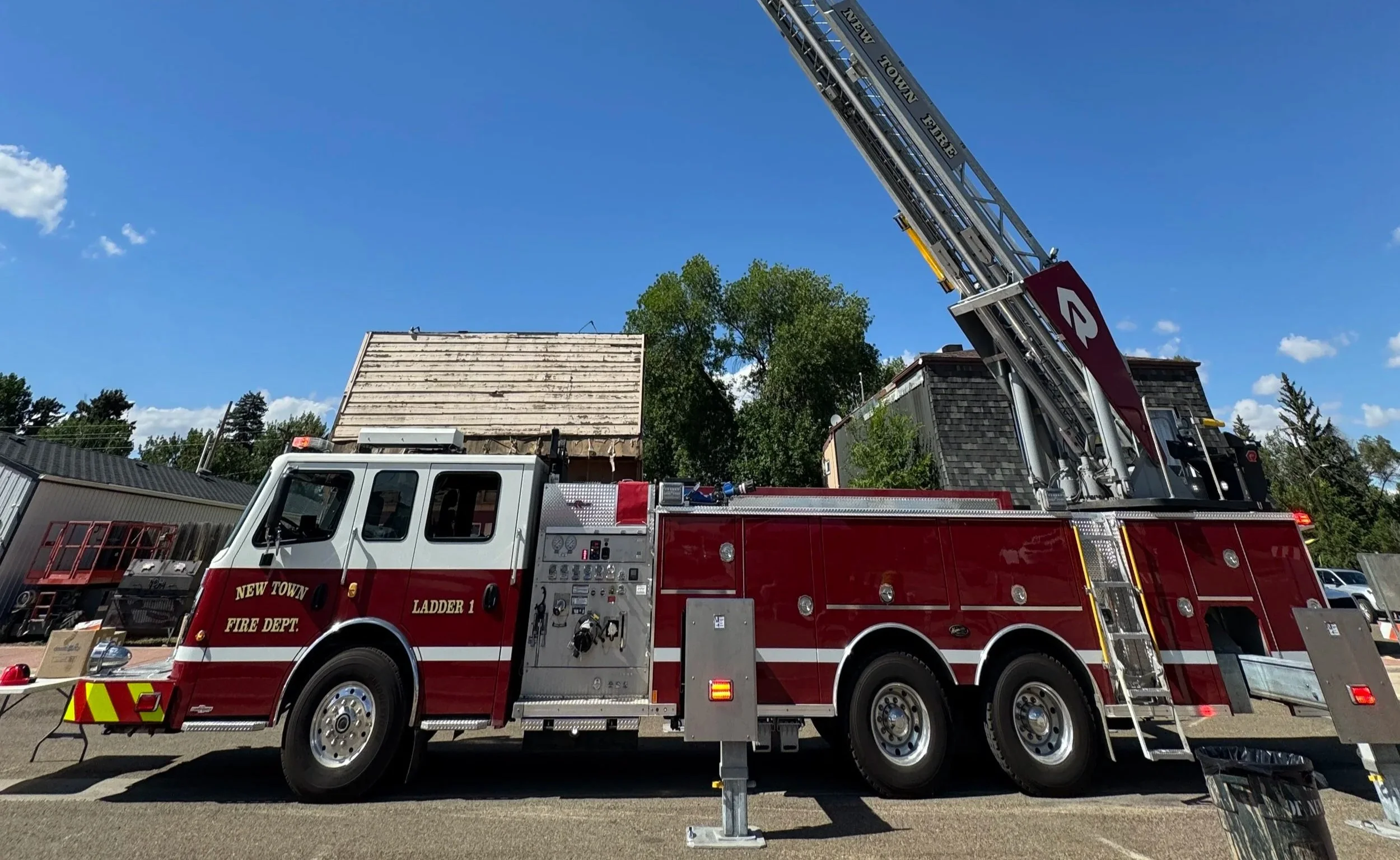 New Town Fire Department corn feed 