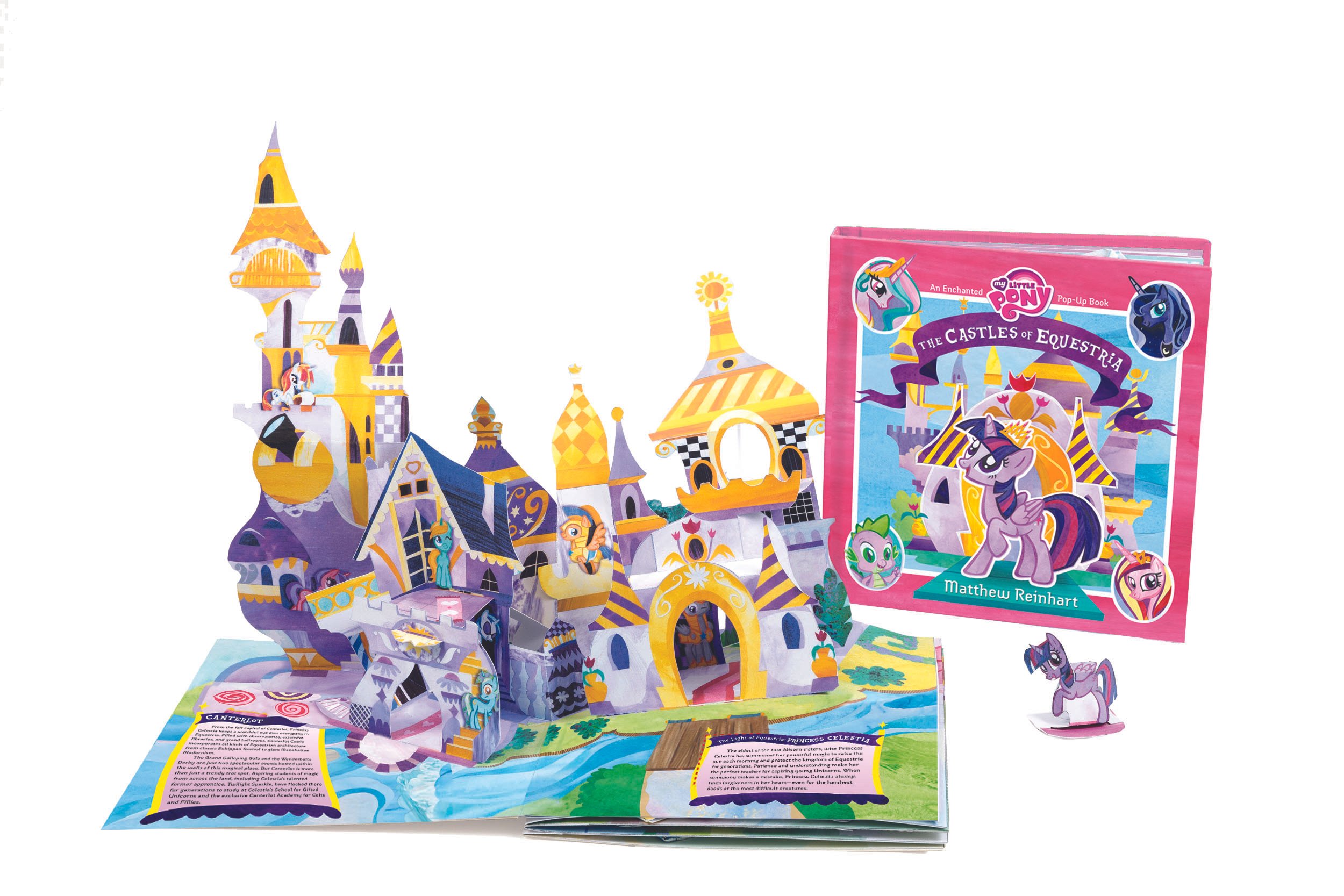 Pop-Up book with play pieces included, Paper engineering: Matthew Reinhart